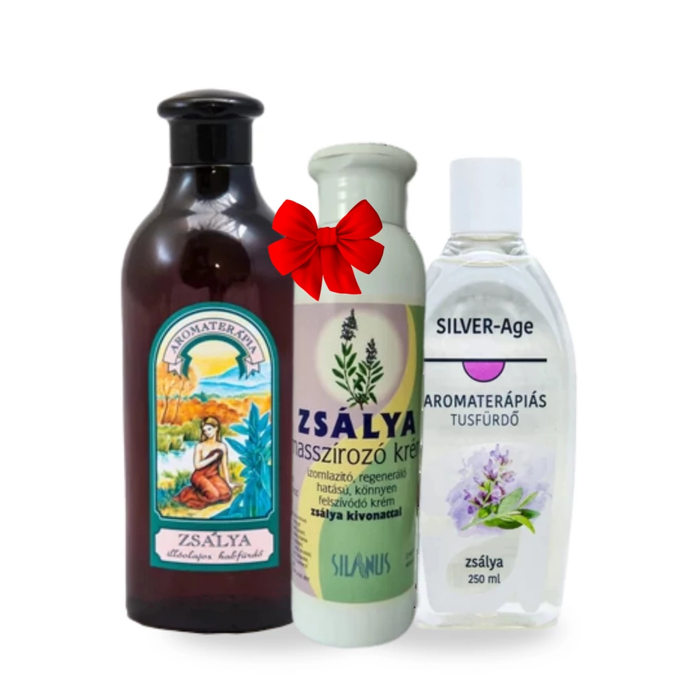 Zsálya terápiás csomag
